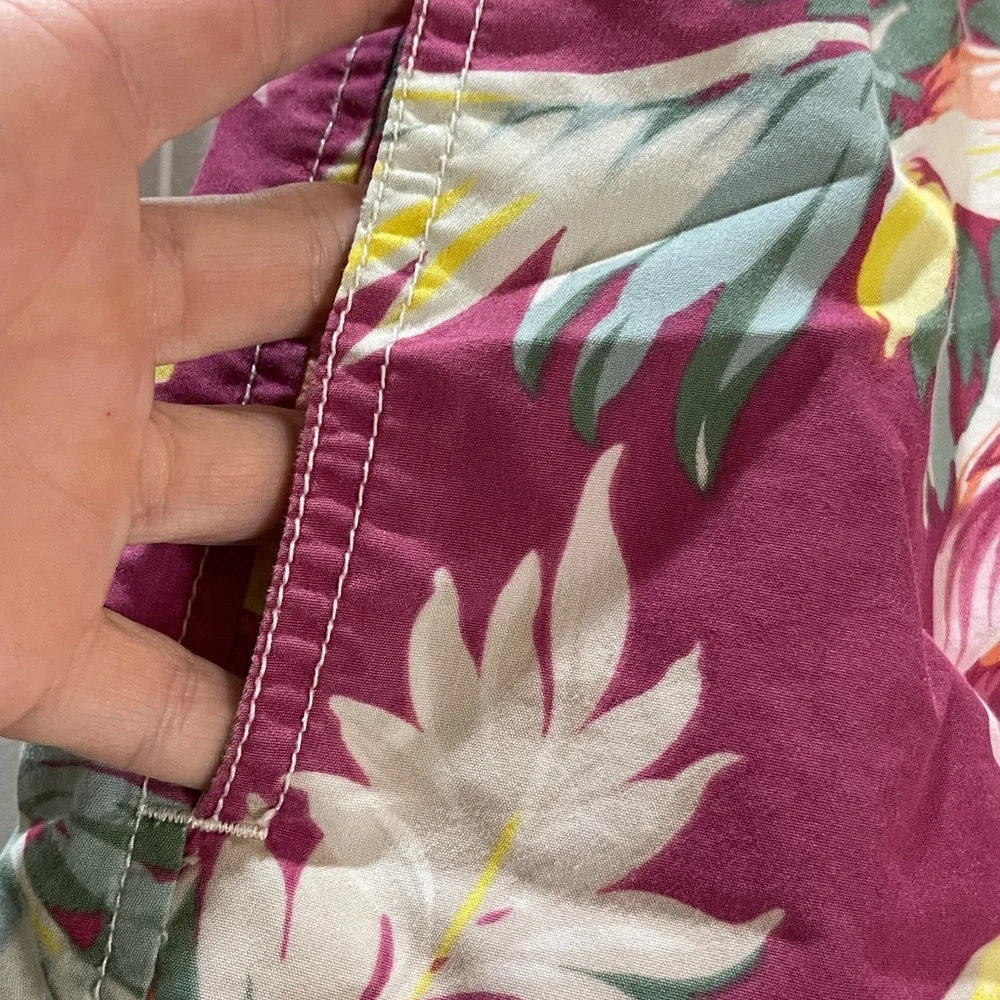 Polo by Ralph Lauren Hawaiian Swim Trunks with Liner & Pockets Size M